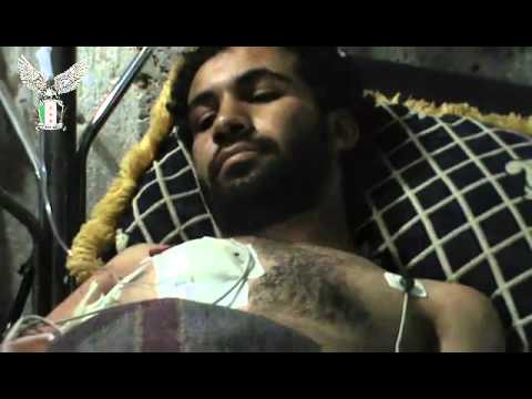 إصابة احد عنصار لواء الشهيد احمد العمر في مدينة درعا