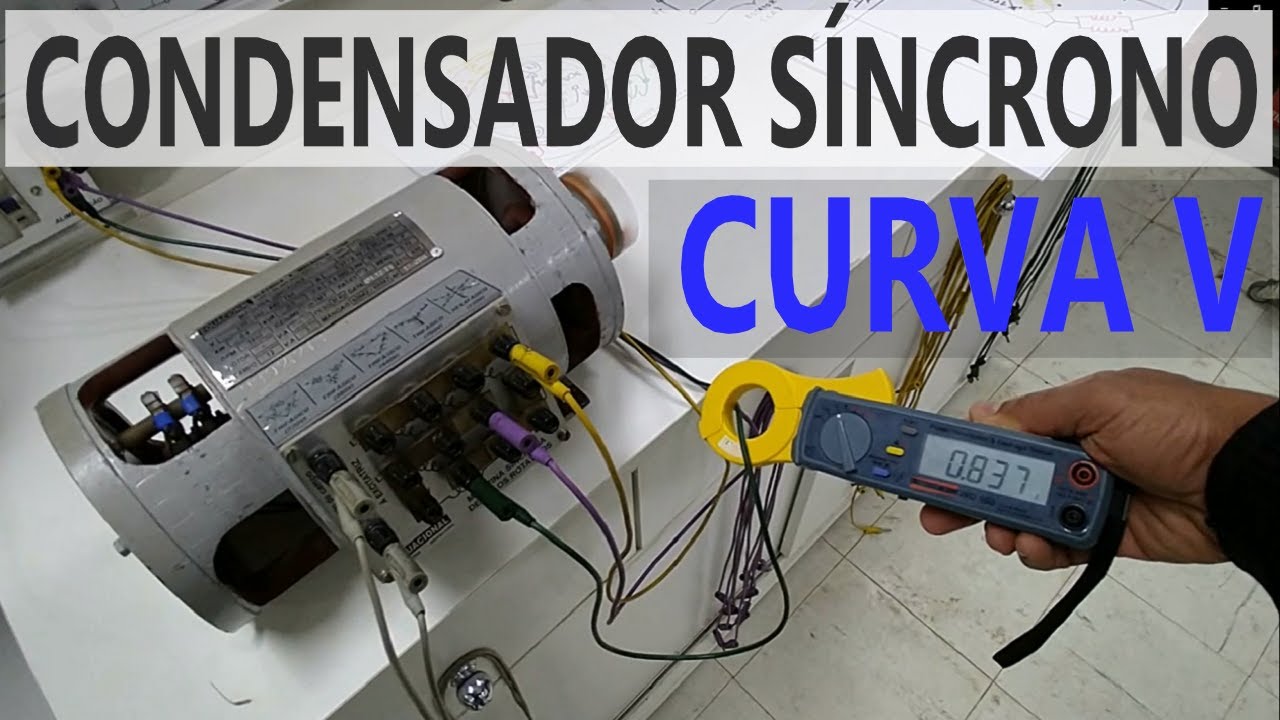 Motor Síncrono Trifásico como Compensador Síncrono | Controle de Fator de Potência #26a