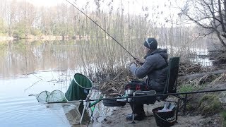 Рыбалка в начале апреля на реке берекет