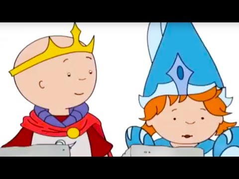 Caillou | Caillou de Koning | Nieuwe Hele Caillou Afleveringen | Nederlands Gesproken  Compilatie