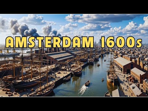 Daily Life Of Amsterdam 1600s (AI Reconstruction)