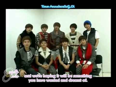 100101 ZE:A's 2010 New Year Greeting (ENG)