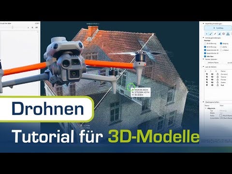 Creating 3D models with drones | 3D Survey Tutorial