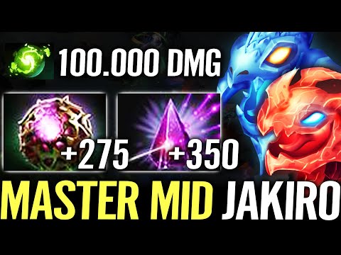 🔥 100.000 DMG WTF JAKIRO MASTER MID — Seer Stone + Octarine +600 Range Forgotten Hero Dota 2 Pro