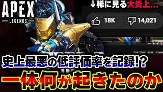 みんな知ってると思うけどを超えるとようやく収益化できるんだぜ。俺は最近これ知ってからYouTuberがどうやって遅延行為をしてるか見るのを楽しみにしてる。みんなに共有しとく - 【非難殺到】"APEXの最新トレーラー" が過去最悪の低評価を更新!?一体何が起きたのか解説します。 | ApexLegends