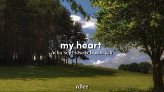 Download lagu Acha Septriasa & Irwansyah - My Heart (Lyrics) mp3