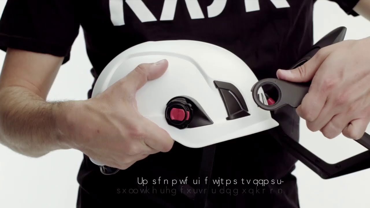 KASK Hard Hat: How to Mount Zen Full Face Visor?