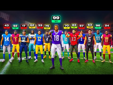I Created a Team of All Wide Receivers