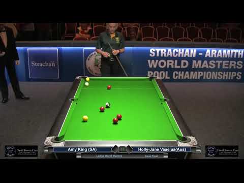 2019 WEPF MASTERS LADIES SEMI FINAL A C KING V H J VAAELUA