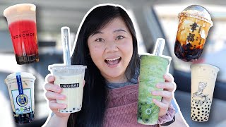 TRYING EVERY BOBA SHOP IN LOS ANGELES (626 & ORANGE COUNTY)
