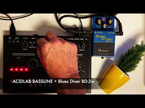 ACIDLAB BASSLINE + Boss Blues Diver BD 2w