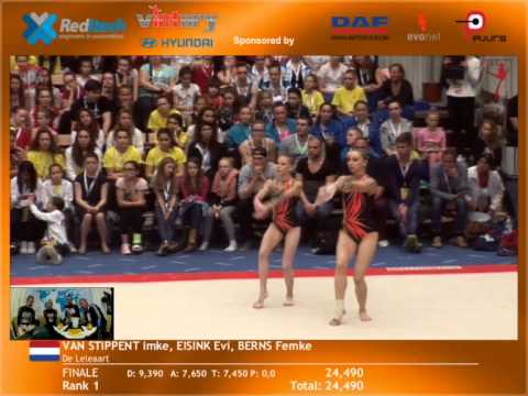 Belarus Federation SEN WP Comb Bartashevich Marharyta and Mikhnovich Viktoryia Fiac 2015