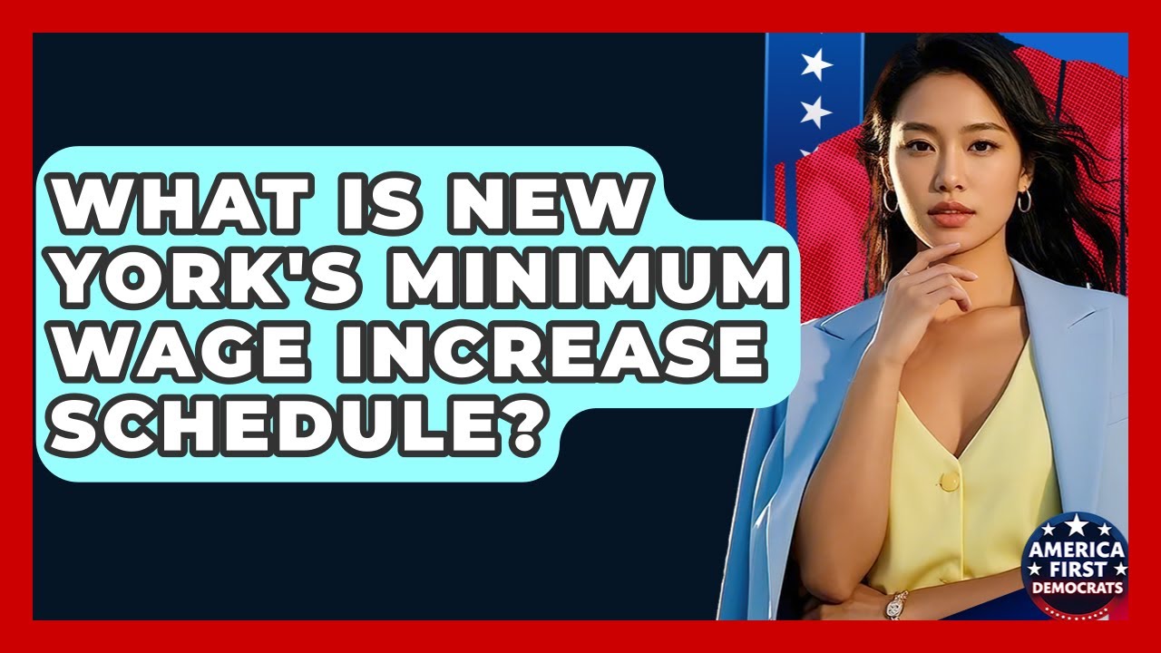What Is New York's Minimum Wage Increase Schedule? - America First Democrats