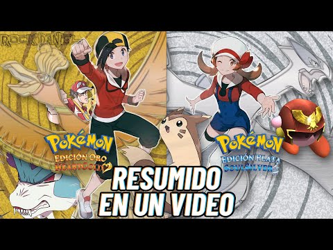Pokemon Oro HeartGold y Plata SoulSilver resumido en 1 video