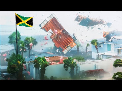 CHAOS in Jamaica ! Hurricane Melissa Wreaks Havoc and Causes Widespread Destruction in Kingston