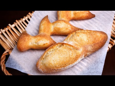 法国面包 | 无酵头直接发酵