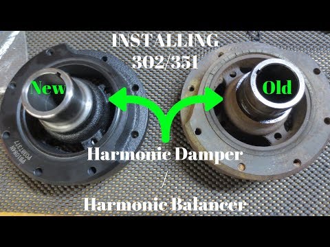 How To Install Harmonic Balancer On A 302/351 Fox Body Budget Build.