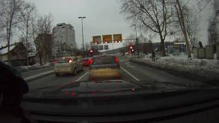 preview picture of video 'Driving home from the BTC, Ljubljana'