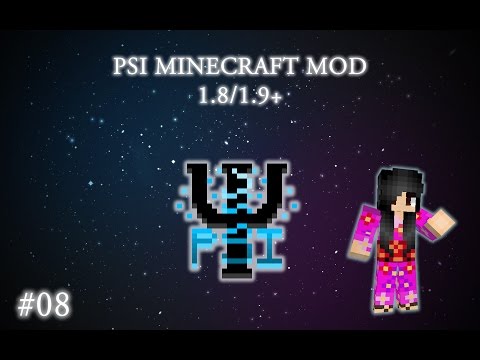 Ayu Hitsuji - PSI Minecraft Mod 1.8.9 / 1.9+ Tutorial - Level 16 Positive Effects and Tools #08