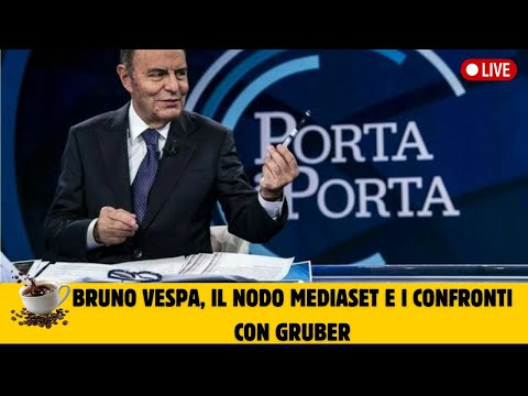 Bruno Vespa, il nodo Mediaset e i confronti con Gruber
