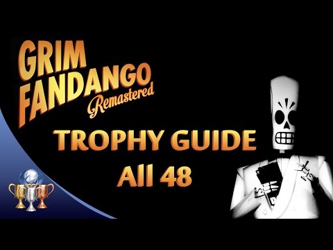 Grim Fandango Remastered - Trophy Guide Walkthrough - All 48 Trophies
