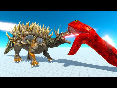 ANGUIRUS vs EVERY UNIT - Animal Revolt Battle Simulator