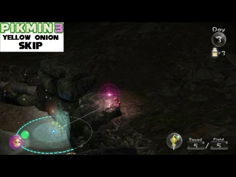 Pikmin 3 Glitch: Yellow Onion Skip and the many odd side effects.