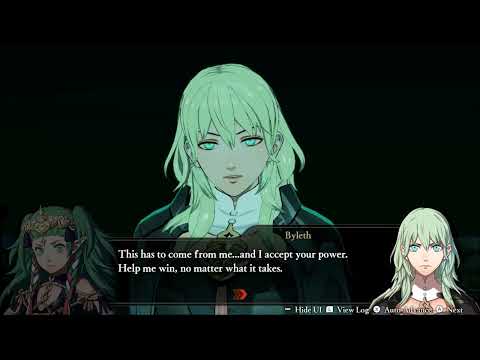 Fire Emblem Warriors: Three Hopes | Byleth Accepts Sothis' Power Scene