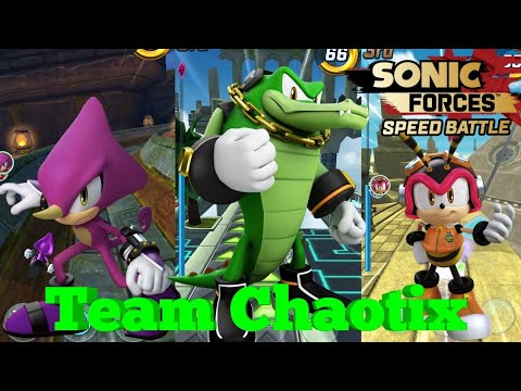 Sonic Forces: Speed Battle - Team Chaotix!