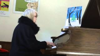 Pianist Melissa Smith plays "Silent Night", arranged by Dave Brubeck