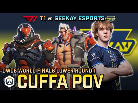 [ CuFFa ] HUGE Hazard | T1 vs Geekay Esports | OWCS World Finals Lower Round 1