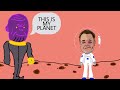 WHEN ELON MUSK MET THANOS FUN ANIMATION