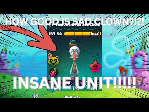 I GOT A SAD CLOWN!!!!