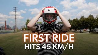 First-Time Scooter Rider Hits 45km/h on the Apollo Phantom 2.0 Stellar!