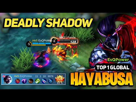 Hayabusa Best Build 2023 [ Hayabusa Top 1 Global Gameplay] ByEsQPower - Mobile Legends