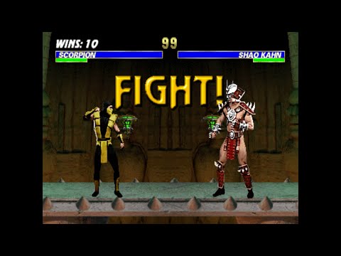 Ultimate Mortal Kombat 3 - Scorpion (No Damage) (Very Hard/Master Ladder II)
