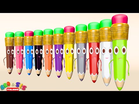Pastelli Colori Canzone ✏️✏️ BROandSIS - Canzoni per Bambini