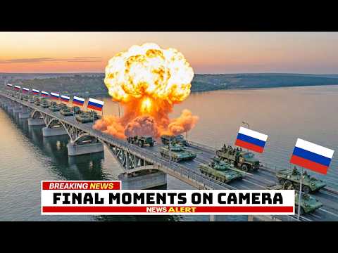 Ukraine STRIKES Russia's $2,150,000,000 Convoys on Crimea Bridge — Then...|Russian Ukraine War