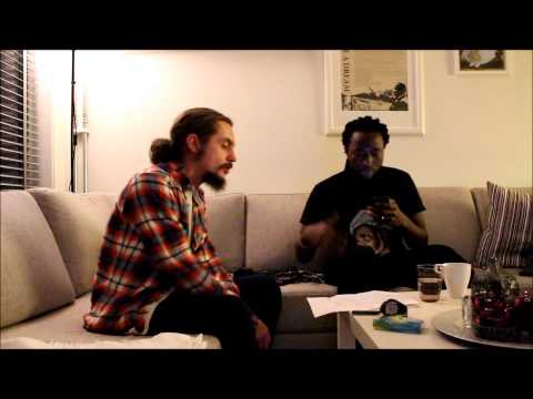 Hot-B Da Sufi & Astiko working on a new joint at home for the Astiko's upcoming album 2014