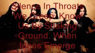The Agonist- Ideomotor (Lyrics)