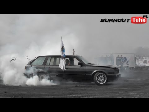 Eliminacje Pokazu mocy klasa STREET - BMW E30 320 Touring "GUSTAW" - Majówka z BMW 2022 Toruń