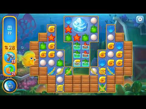 Fishdom level 1130 Gameplay (iOS Android)