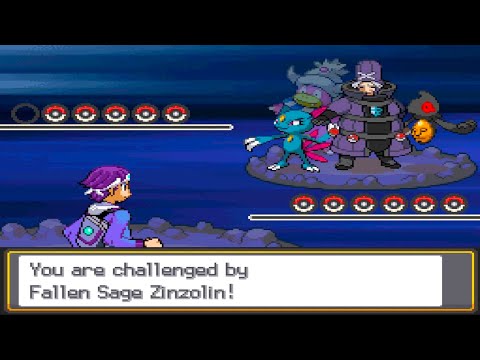 Pokemon Garbage Gold Deluxe - vs Team Plasma Zinzolin & Sickened Slowking (Raid at Slowking's Well)