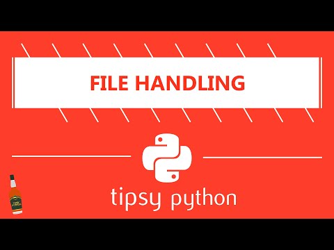 Learn Python E5 File Handling Jameson