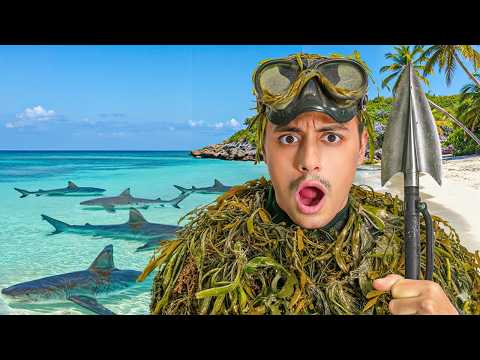 Extreme Camouflage vs. Sharks!