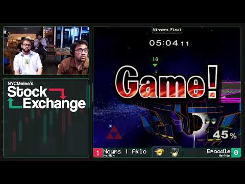 Stock Exchange S1E2: Epoodle VS Aklo - Winners Finals SSBM