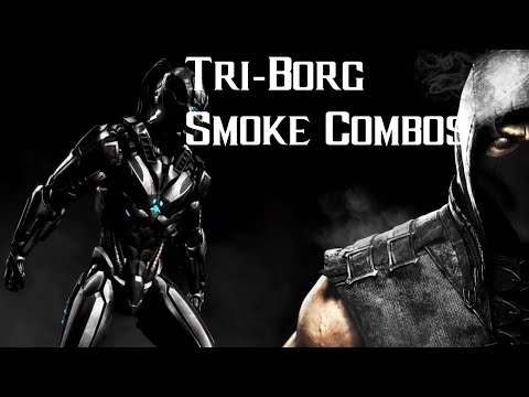 Mortal Kombat X | Tri-Borg Combo Tutorial ( Smoke Variation )