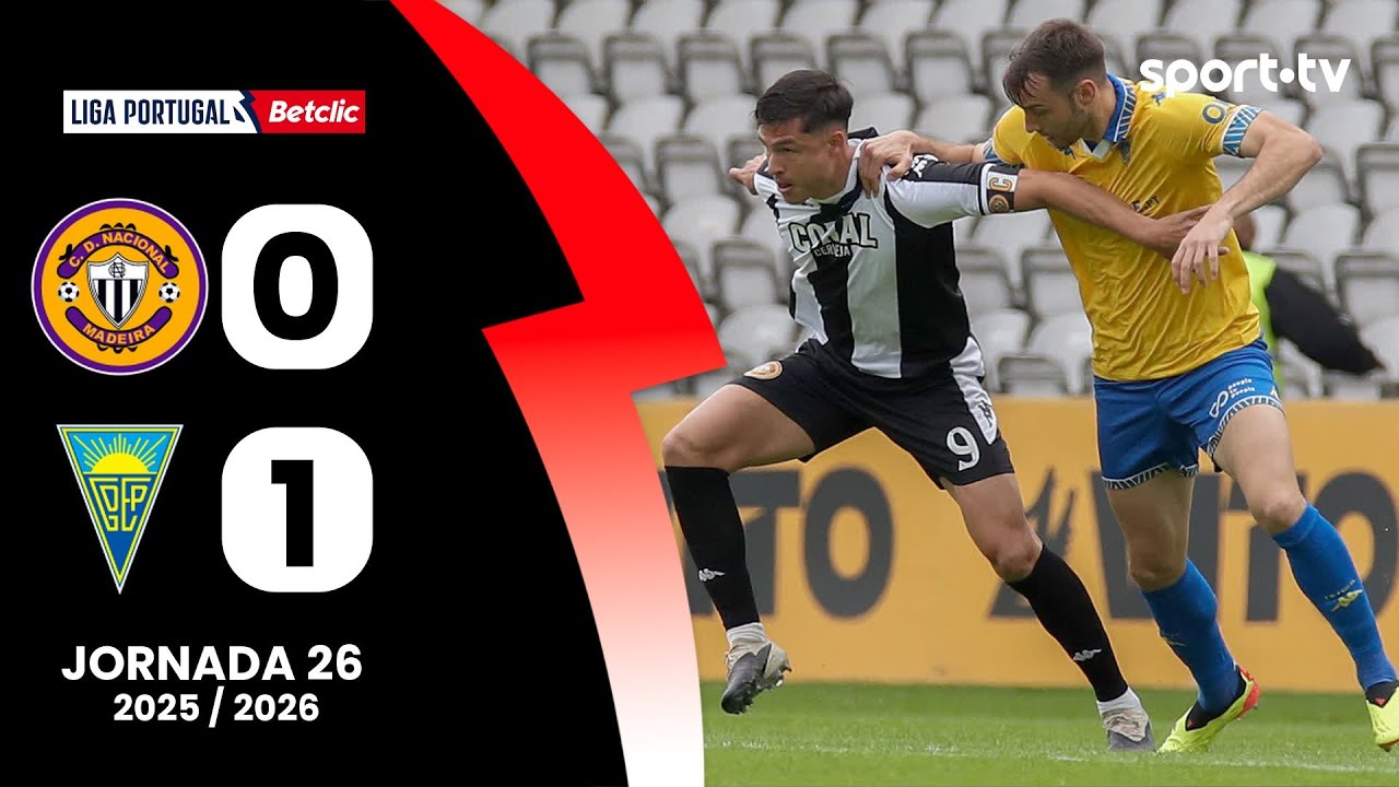 CD Nacional vs Estoril Praia Highlights