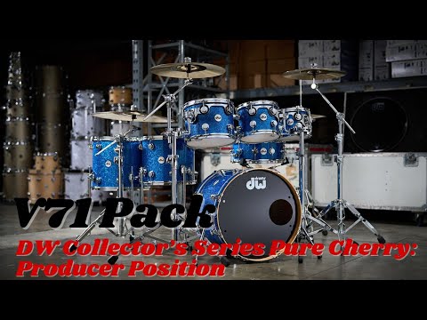 Roland V71 Expansion Pack Demo: DW Collector’s Series Pure Cherry Producer Position