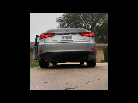 2014 Lexus IS350 - REMARK Axle-back exhaust system (muffler delete)